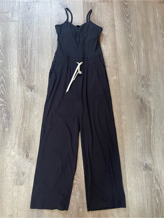 Vuori Pants - Vuori dark blue Wide-Leg Tank Jumpsuit small never worn